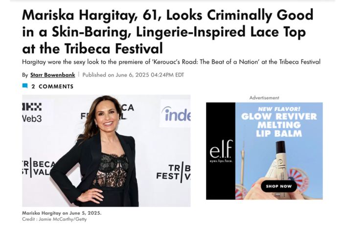 People Magazine Mariska Hargitay 2025