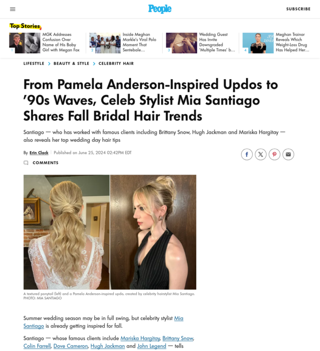 Mia Santiago People magazine 2024-06-25